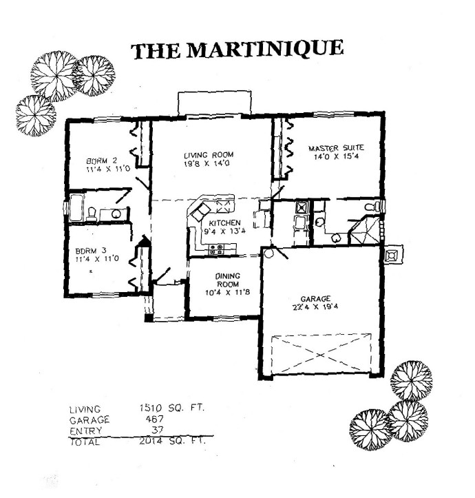 Martinique Layout